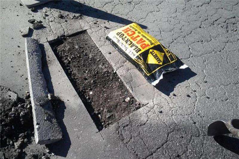 Patching hole