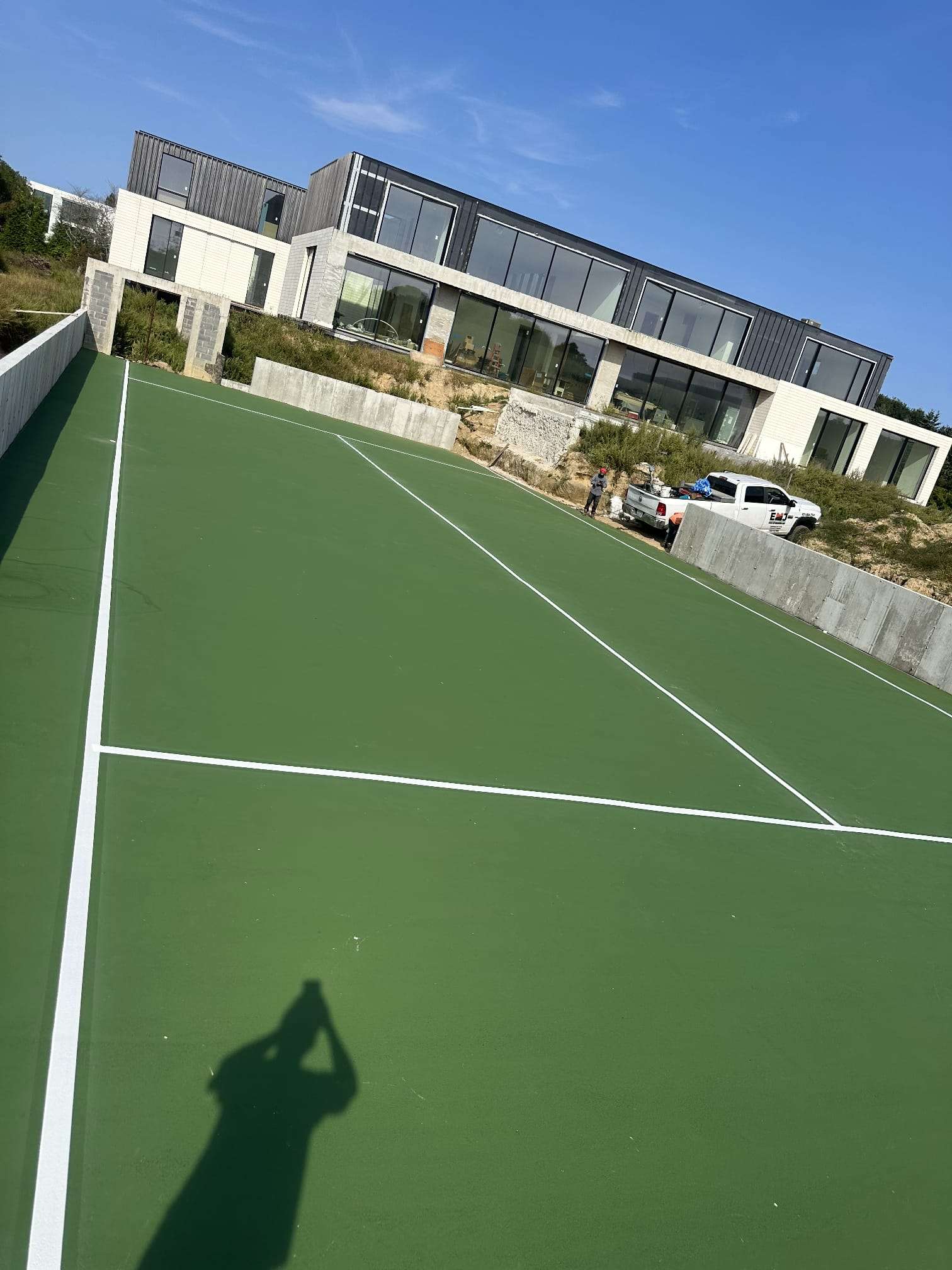 Tennis Court after